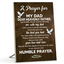 Christian Gifts for Dad from Daughter Son, Fathers Day Best Dad Ever Gifts, The