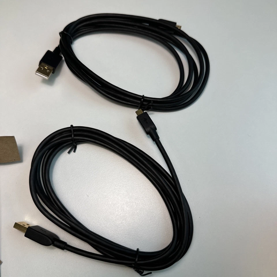 USB-A to Micro-B Charger Cable (Amazon Basics 6 ft) - Open Box - Image 2 of 3