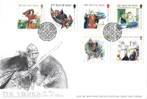 2008 Isle of Man The Viking Age on the Isle of Man First Day Cover