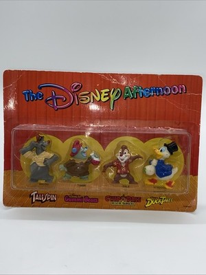 Vintage 1991 Disney AFTERNOON FIGURES TALESPIN CHIP 'N DALE DUCK TALES New