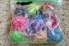 Scrubby  100% Polyester Yarn~Lot of 10 small balls lot 15