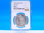 1879-S Morgan Silver $1 Dollar Rev Of 78 Top-100 NGC MS61. C510