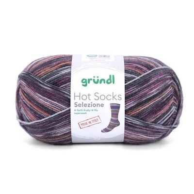 Gründl Sockenwolle Hot Socks 100 g 4-fach,