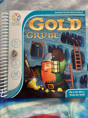 Magnetisches Reisespiel Smart Games  Gold Grube  Alter 7+