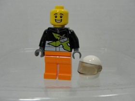 Lego City Stunt Truck Stunt Driver Minifigure 60146