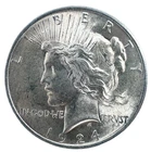 1924 Peace Dollar  BU-Unc.  90% Silver $1 US Coin #26