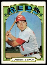 Top 10 Johnny Bench Baseball Cards 26