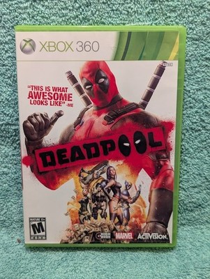 Deadpool  - Xbox 360 Complete CIB Game Tessted / Working Marvel Rare HTF