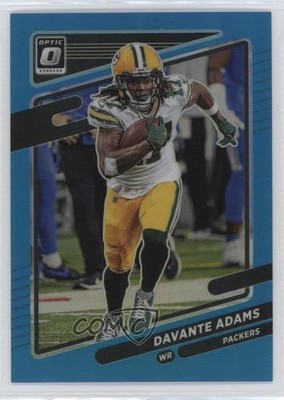2021 Panini Donruss Optic Aqua Prizm 94/299 Davante Adams #88 v9t