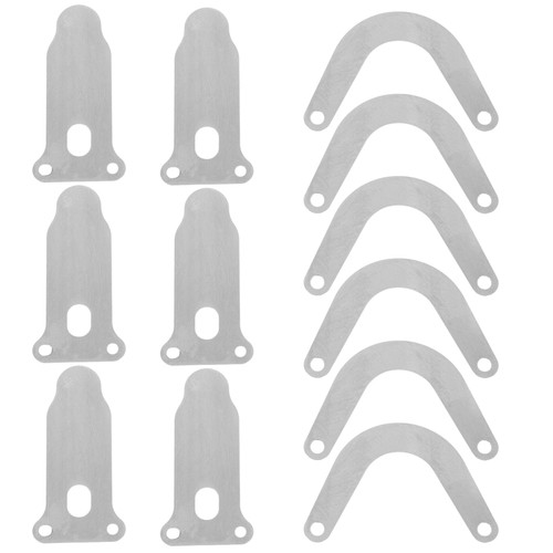 6 Pcs Air Compressor Valve Plate Set Assembly Head Parts and Accessories