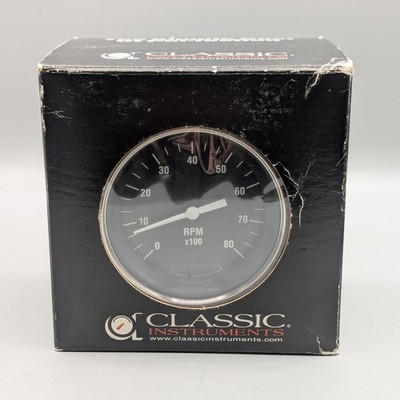 New Classic Instruments Hot Rod Series Tachometer HR80SLF 3-3/8''