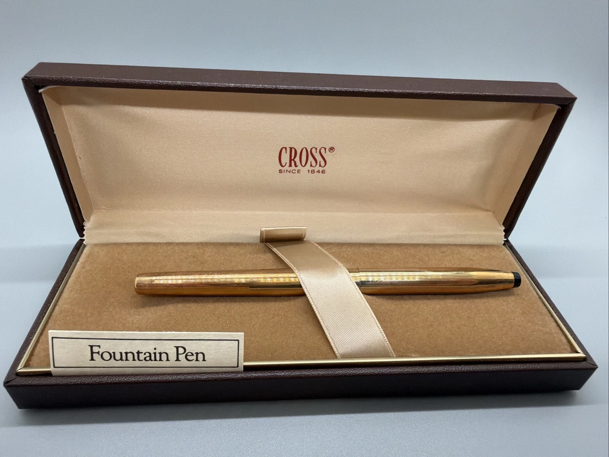 Gold, 14K Nib Collectible Cross Fountain Pens for sale | eBay