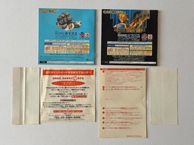 SEGA Dreamcast Marvel vs Capcom 1 2 Set with Obi DC Japan Version Bundle