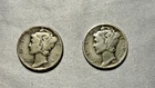 1935 Mercury Dime- 2 coins