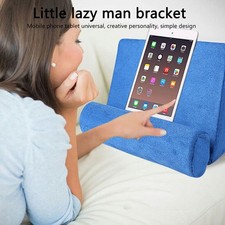 iPad Laptop Holder Tablet Multi-Angle Soft Pillow Lap Read Stand Phone Cushion''