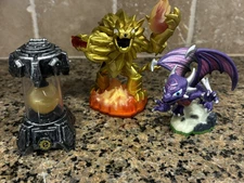 Skylanders Spyro Cynder Tech Reactor Creation Crystal Trap Team Wildfire 
