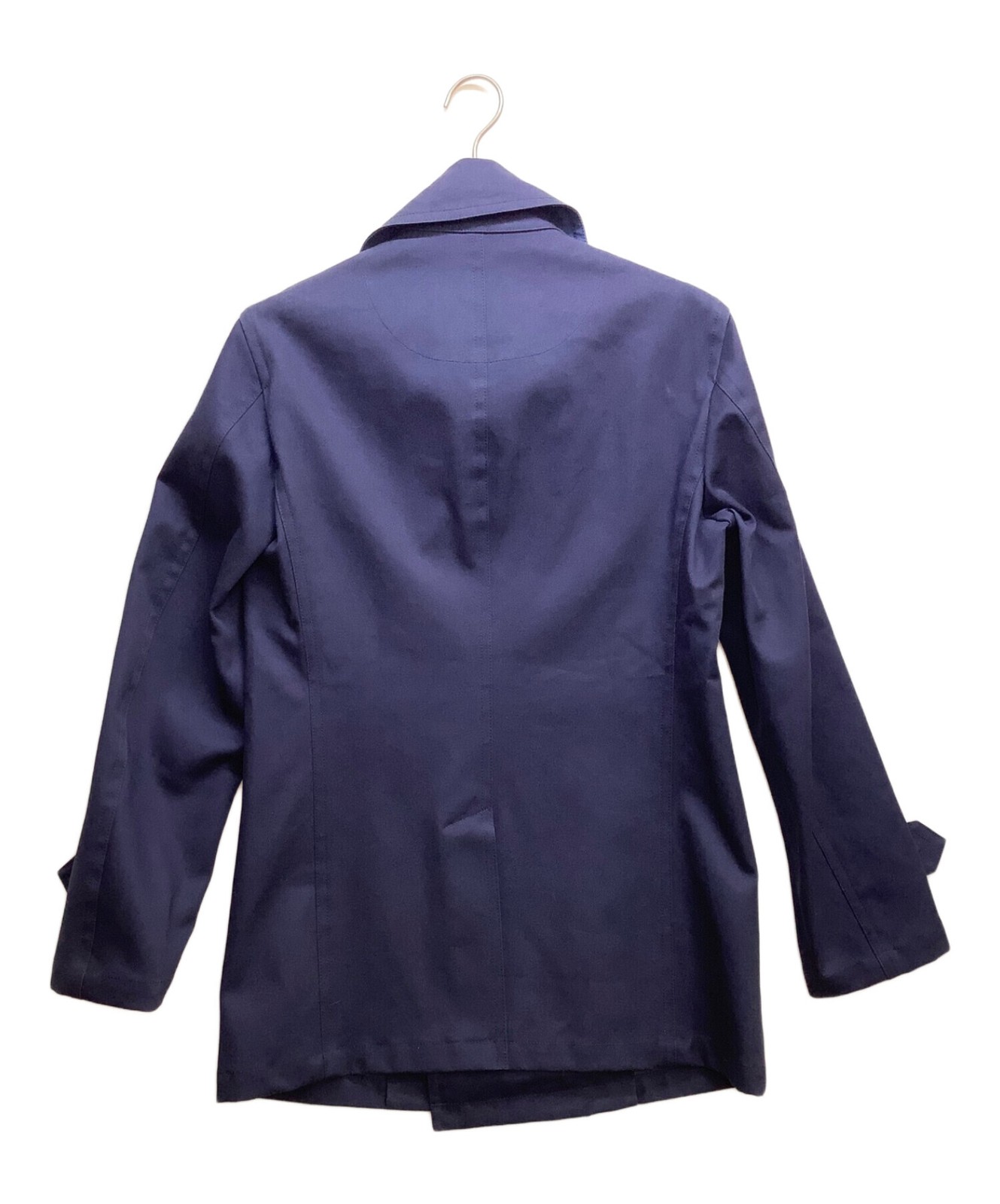 BURBERRY BLACK LABEL Pea Coat M Size Navy D1A00-999 From Japan thumbnail 2