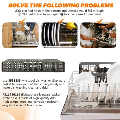 Dishwasher Silverware Basket Dishwasher Utensil Dishwasher