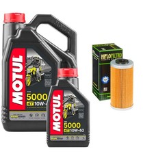 SMR449 Motul 5000 10w40 5L Oil Filter Kit Husqvarna SMR 449 2011 8.05 per litre