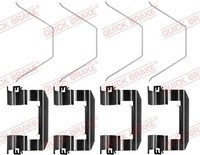 ZubehöRkit, Scheibenbremsbelag Quick Brake 109-0021 FüR KIA Hyundai