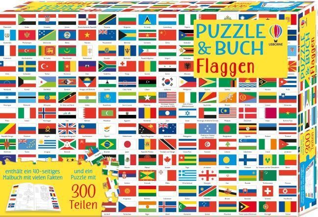 Puzzle & Buch: Flaggen | Sue Meredith | Deutsch | Spiel | Puzzle-und-Buch-Reihe - Bild 2