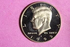 ESTATE FIND 1999 - S PROOF CLAD KENNEDY HALF DOLLAR!!  #N08685