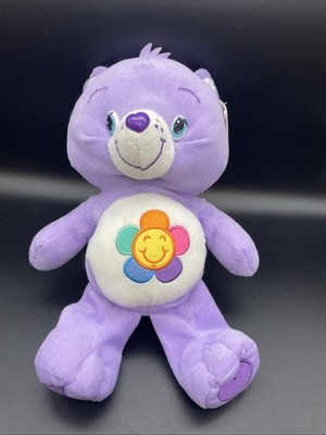 Care Bears 2013 Harmony Teddy Bear Ca. 30cm Lila Regenbogen Pflanze Plüsch