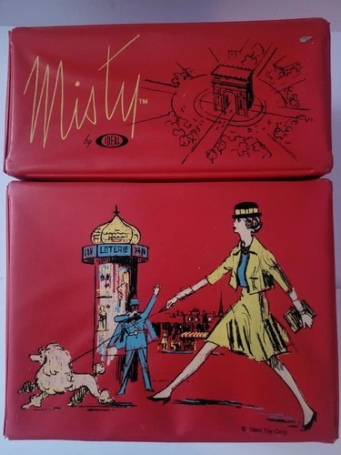 Rare VTG Misty Ideal Red Case Dolls Accessories Clothes Accessories Lot