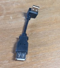 USB 2.0 Left Angle 90-Degree A Male to A Female