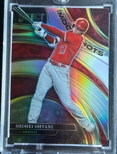 2022 Panini Select Moonshots Shohei Ohtani MS3 Holo Prizm Moon Shots Shot