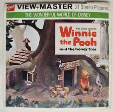1964 Walt Disney Winnie the Pooh B362 View-Master Packet 3 Reel Set Honey Tree
