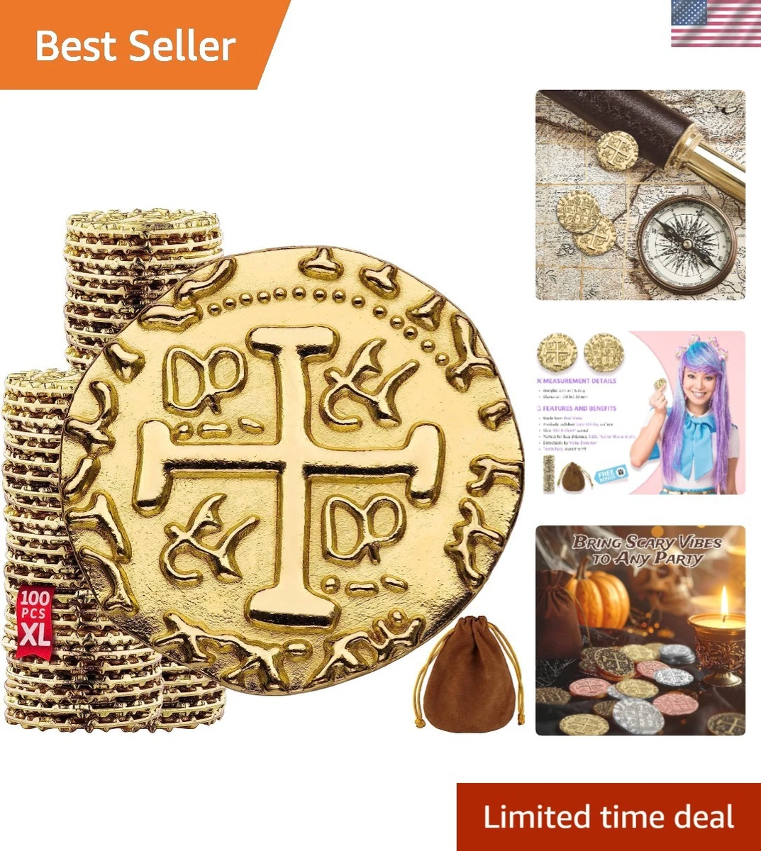 真实海盗硬币| eBay