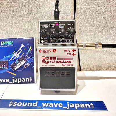 BOSS SYB-5 Bass Synthesizer Effects Pedal Tested and working from used japan