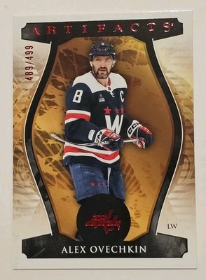 2023-24 Upper Deck Artifacts Alexander Ovechkin Ruby 489/499 #124 Capitals