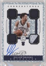 2017-18 Panini Cornerstones Rookie Crystal 73/75 Dillon Brooks #189 Auto 0d2a