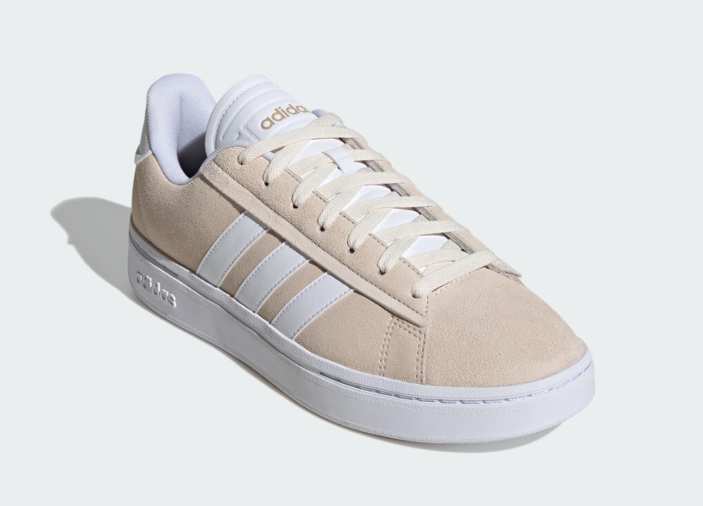 ADIDAS GRAND COURT ALPHA IE1452 MEN'S SHOES SUEDE BEIGE | eBay