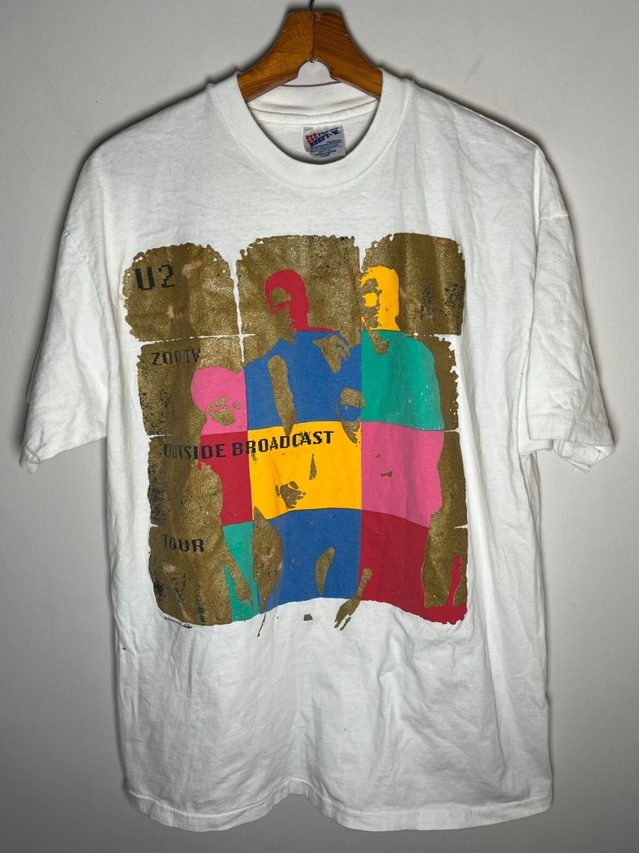 XL U2 Tシャツ zoo tv tour 91年コピーライト 90s VINTAGE U2 ZOO TV