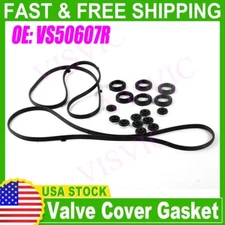 Engine Valve Cover Gasket Set for Acura TL 2004-2008 3.2L 2997cc 3.5L 3210cc V6
