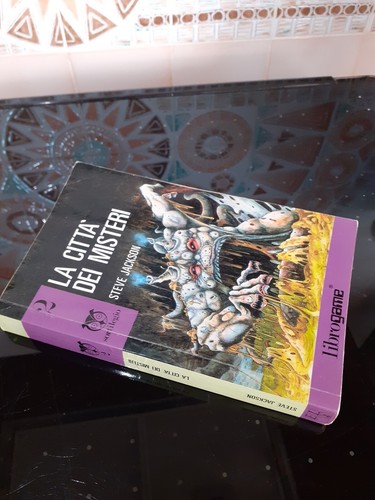 LIBROGAME LA CITTÀ DEI MISTERI - SERIE SORTILEGIO prima edizione 1987 - Foto 2 di 6