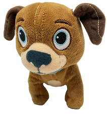 Disney Just Play Doc McStuffins Findo Brown Plush Puppy Dog with Collar 6 in