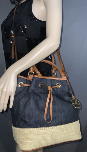 Michael Kors Marina Canvas Denim 
