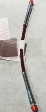 Titan Airless Paint Spray Fluid Hose 3300 PSI 1/4" x 22" Repair Hose-Bypass-Red