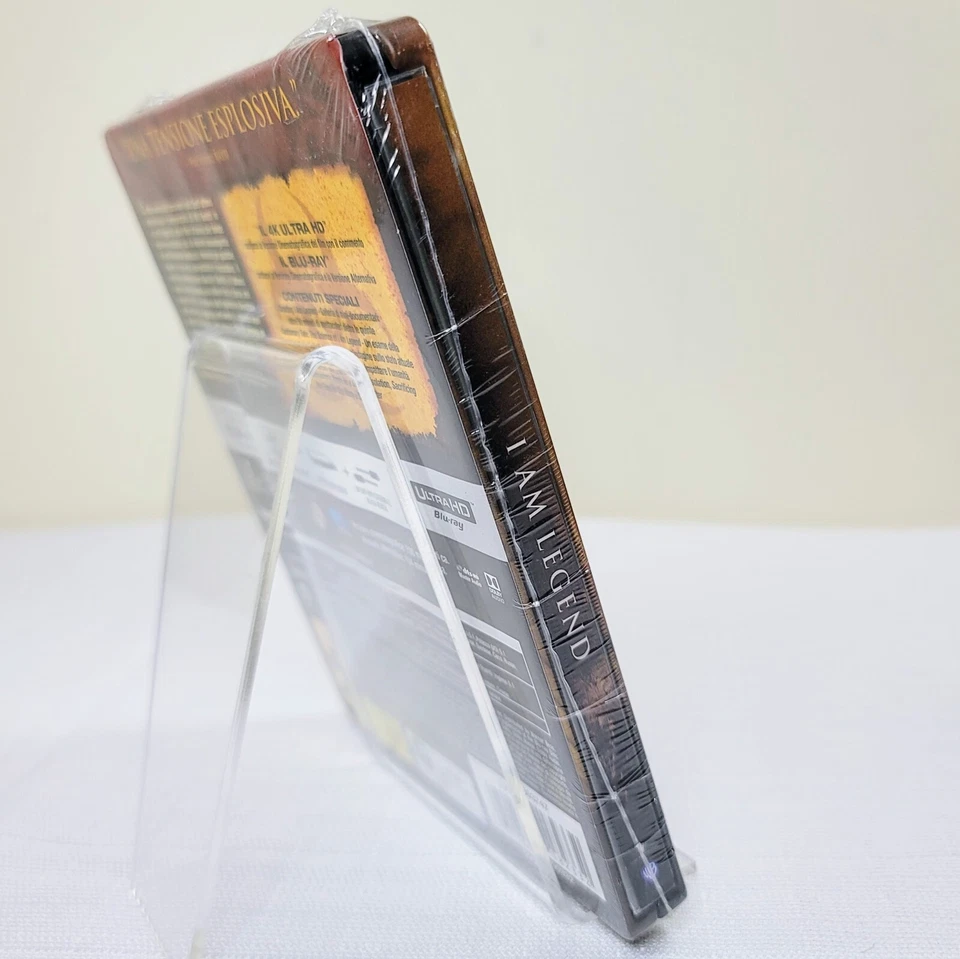 I Am Legend 4K Steelbook *LOOSE DISC* (4K Ultra HD + Blu-ray) Will Smith NEW - Image 3 of 4