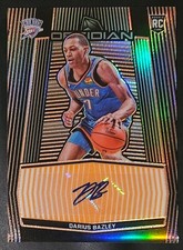Darius Bazley 2019-20 Obsidian ROOKIE AUTOGRAPHS ELECTRIC ETCH ORANGE (#d 11/50)