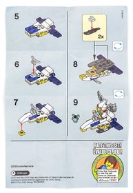 LEGO 30250 LEGENDS OF CHIMA: Ewar's Acro Fighter Complete w/Inst. and Custom Box