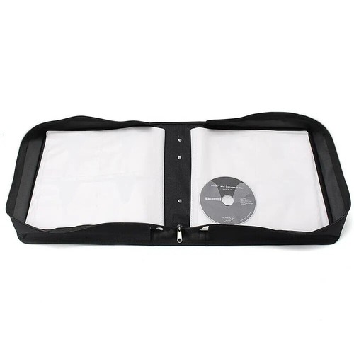 400 Disc CD DVD Storage Case Bag Organizer Holder Wallet Album Media Video Box - Afbeelding 8 van 15