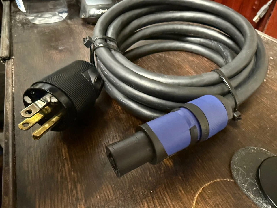 Power cord MSHA 300V ROHS USA for Chroma-Q Color One 100 RGBA XLR 5-pin In/Out - Image 2 of 3