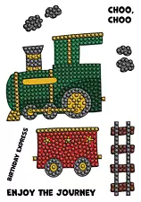 Craft BuddyUS CCST96: Craft Buddy Crystal Art FULL OF STEAM A6 Stamp Set