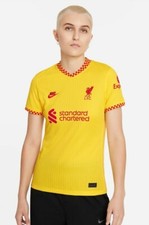 NWT $90 Nike Liverpool FC Stadium 3rd 2021/2022 Women's Jersey Alt DB6227-704 Sm
