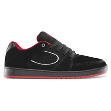 Es Skateboard Shoes Accel Slim Black/Black/Silver